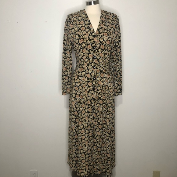 VINTAGE | Compagnie International Express Button-front Dress - Picture 3 of 7